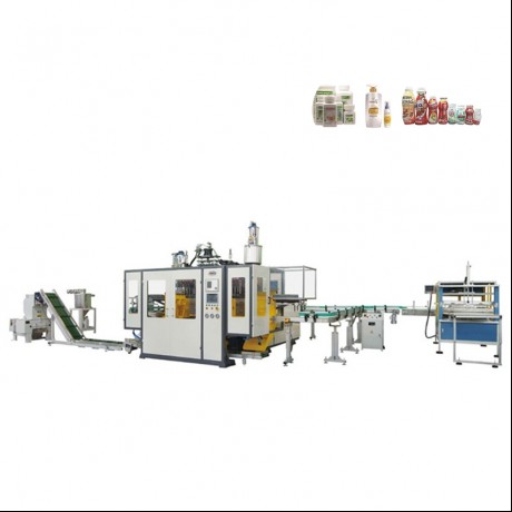 Бөтөлкөлөр үчүн 2ltr Single Die Head Double Station Blow Mould Machine