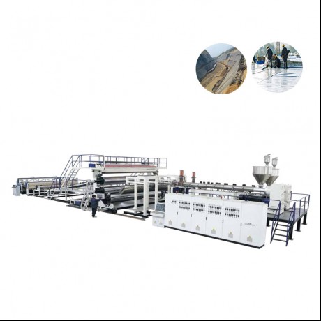 TPO PVC EVA PE суу өткөрбөйт барак экструзия линиясы
