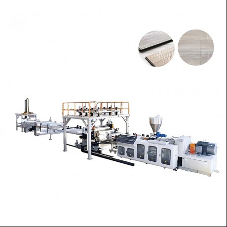 Jwell Machinery Кытайдан SPC Stone-пластикалык Environment Floor Extrusion Line