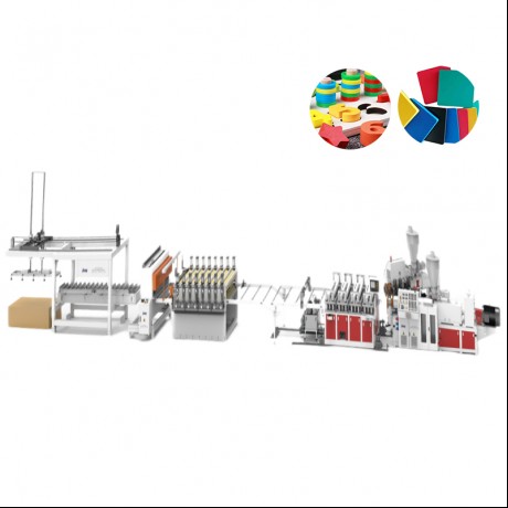 PVC Skinning (WPC) көбүктүү тактанын экструзия линиясы